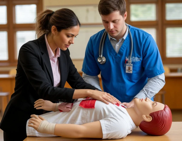 Фото курса Подготовка преподавателей по обучению приемам и методам оказания первой помощи пострадавшим